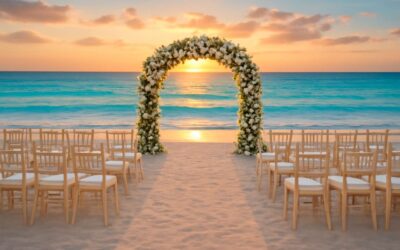 Stunning wedding venue beach escapes for a seaside fairytale.