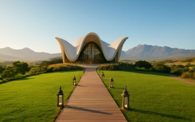 Enchanting celebrations at bosjes wedding venue: timeless charm and sunsets.