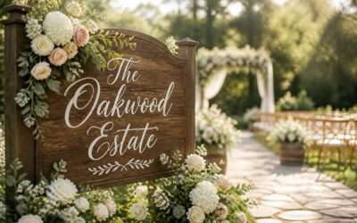 Choose memorable wedding venue names that fit your style and budget.